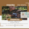 Chacra Apta Explotación Turistica